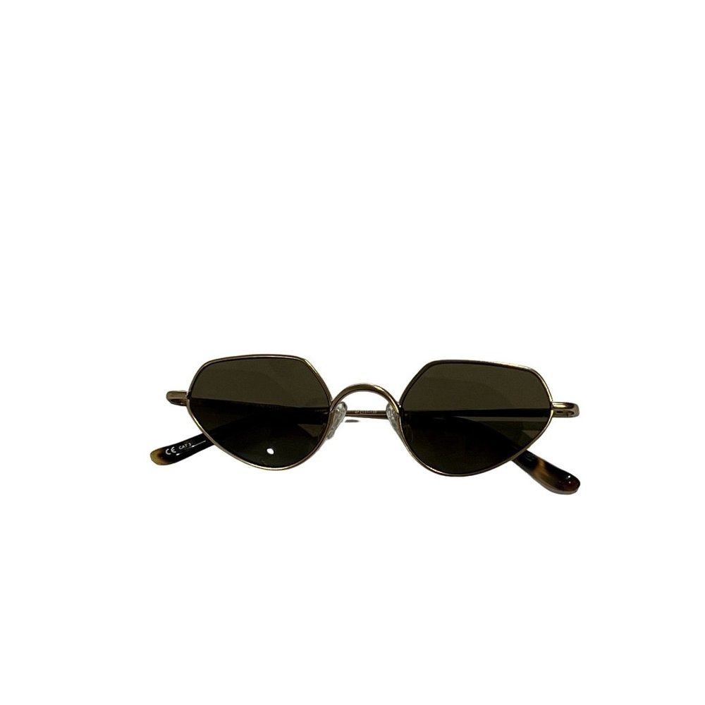 NWOT Dries Van Noten Aviator Sunglasses in Gold